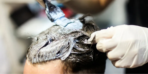 Erkek Saç Boyama | Etiler Erkek Berberi Vasfi Yalçın